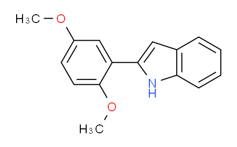CAS No. 344763-79-7, 2-(2,5-Dimethoxyphenyl)-1H-indole