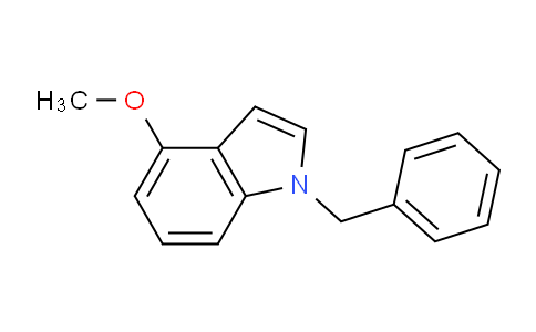 CAS No. 90811-56-6, 1-Benzyl-4-methoxy-1H-indole