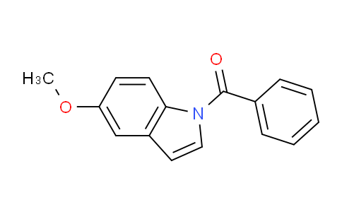 CAS No. 21859-82-5, (5-Methoxy-1H-indol-1-yl)(phenyl)methanone