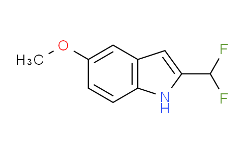 CAS No. 934843-28-4, 2-(Difluoromethyl)-5-methoxy-1H-indole