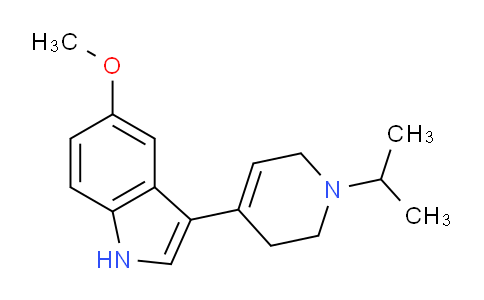 CAS No. 1958106-15-4, 3-(1-Isopropyl-1,2,3,6-tetrahydropyridin-4-yl)-5-methoxy-1H-indole