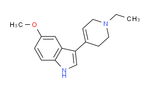 CAS No. 1958101-01-3, 3-(1-Ethyl-1,2,3,6-tetrahydropyridin-4-yl)-5-methoxy-1H-indole