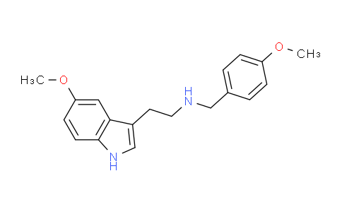 CAS No. 155639-31-9, 2-(5-Methoxy-1H-indol-3-yl)-N-(4-methoxybenzyl)ethanamine
