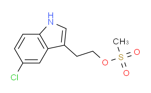 CAS No. 1026795-49-2, 2-(5-Chloro-1H-indol-3-yl)ethyl methanesulfonate