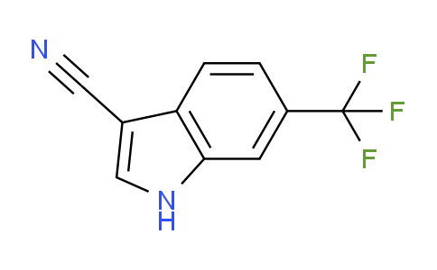 CAS No. 934290-68-3, 6-(Trifluoromethyl)-1H-indole-3-carbonitrile