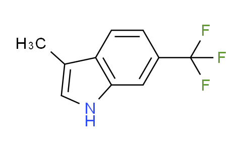 CAS No. 884494-59-1, 3-Methyl-6-(trifluoromethyl)-1H-indole