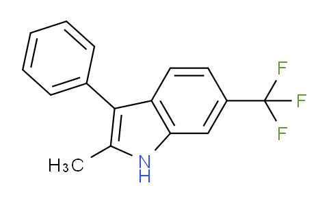 DY727802 | 865173-48-4 | 2-Methyl-3-phenyl-6-(trifluoromethyl)-1H-indole