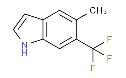 CAS No. 248602-12-2, 5-Methyl-6-(trifluoromethyl)-1H-indole