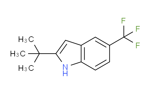 CAS No. 899694-35-0, 2-(tert-Butyl)-5-(trifluoromethyl)-1H-indole