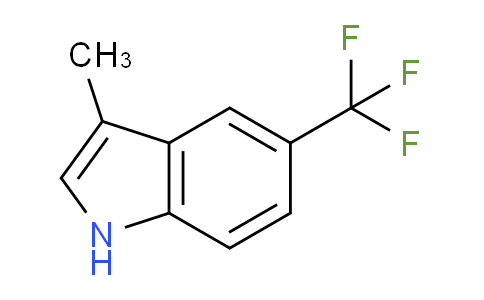 CAS No. 1004547-95-8, 3-Methyl-5-(trifluoromethyl)-1H-indole