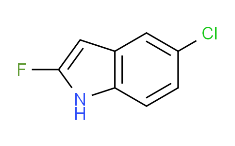 CAS No. 1354220-70-4, 5-Chloro-2-fluoro-1H-indole