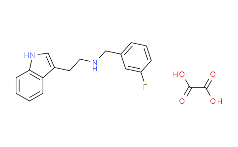 CAS No. 1135347-26-0, N-(3-Fluorobenzyl)-2-(1H-indol-3-yl)ethanamine oxalate