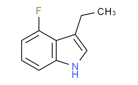 CAS No. 1360962-90-8, 3-Ethyl-4-fluoro-1H-indole