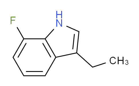 CAS No. 1360902-63-1, 3-Ethyl-7-fluoro-1H-indole