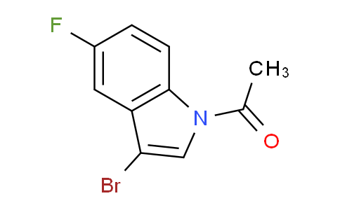 CAS No. 1375064-67-7, 1-Acetyl-3-bromo-5-fluoroindole