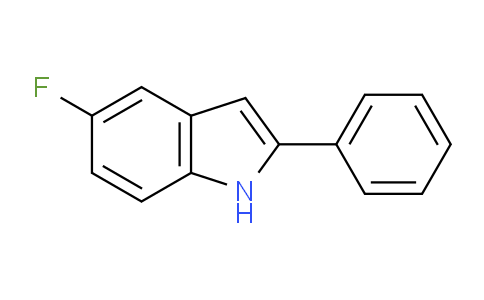 CAS No. 59541-83-2, 5-Fluoro-2-phenyl-1H-indole