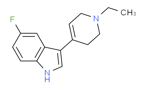 CAS No. 1958100-93-0, 3-(1-Ethyl-1,2,3,6-tetrahydropyridin-4-yl)-5-fluoro-1H-indole