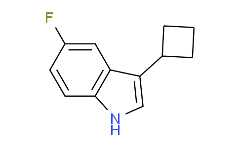 CAS No. 1699588-52-7, 3-Cyclobutyl-5-fluoro-1H-indole
