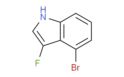 CAS No. 1253926-20-3, 4-Bromo-3-fluoroindole