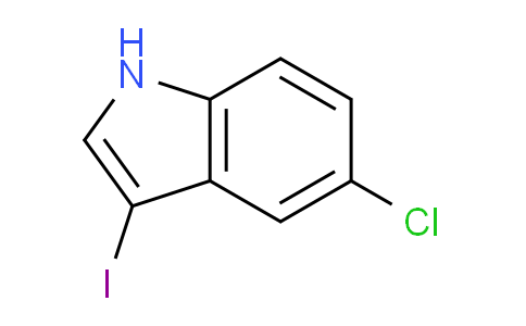 CAS No. 85092-85-9, 5-Chloro-3-iodo-1H-indole