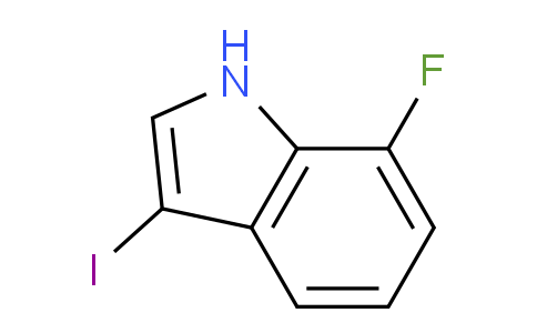 CAS No. 1360956-39-3, 7-Fluoro-3-iodo-1H-indole