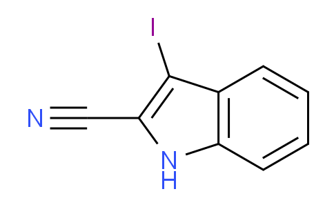 CAS No. 51796-65-7, 3-Iodo-1H-indole-2-carbonitrile
