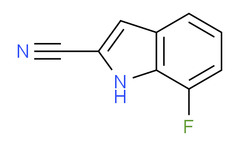 CAS No. 1539961-71-1, 7-Fluoro-1H-indole-2-carbonitrile