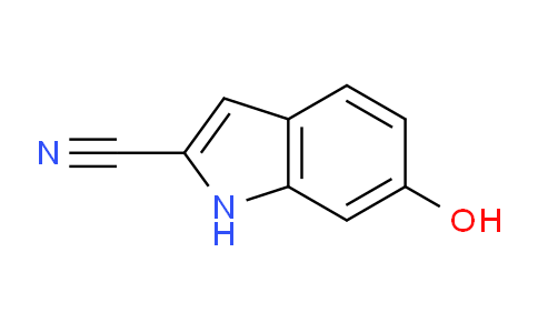CAS No. 1092350-96-3, 6-羟基-1H-吲哚-2-腈