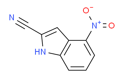 CAS No. 120975-30-6, 4-Nitro-1H-indole-2-carbonitrile