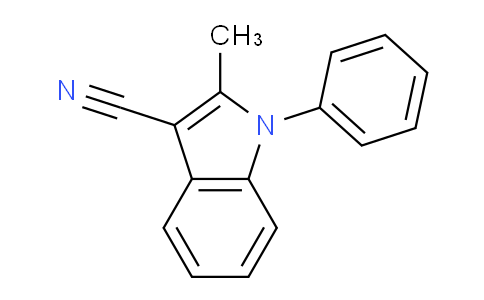 CAS No. 922184-53-0, 2-Methyl-1-phenyl-1H-indole-3-carbonitrile