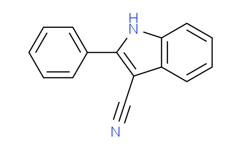 CAS No. 51072-85-6, 2-Phenyl-1H-indole-3-carbonitrile