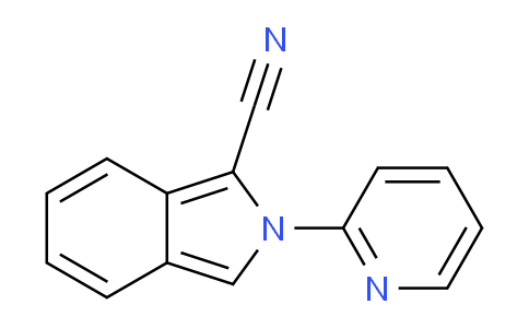 CAS No. 112513-69-6, 2-(Pyridin-2-yl)-2H-isoindole-1-carbonitrile