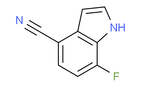 CAS No. 1154742-54-7, 7-Fluoro-1H-indole-4-carbonitrile