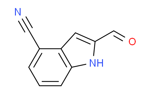 CAS No. 1781170-26-0, 2-Formyl-1H-indole-4-carbonitrile