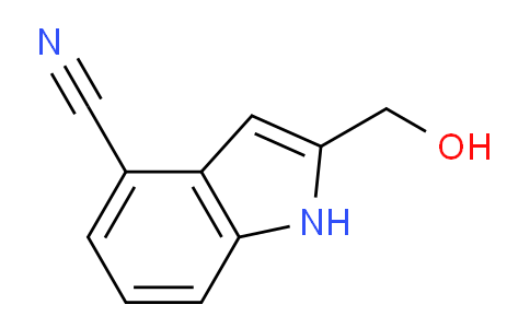 CAS No. 1935610-00-6, 2-(Hydroxymethyl)-1H-indole-4-carbonitrile