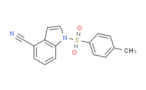 CAS No. 31271-86-0, 1-Tosyl-1H-indole-4-carbonitrile