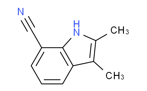 CAS No. 103503-07-7, 2,3-Dimethyl-1H-indole-7-carbonitrile