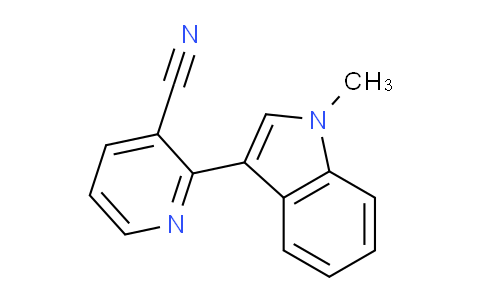 CAS No. 849116-26-3, 2-(1-Methyl-1H-indol-3-yl)nicotinonitrile