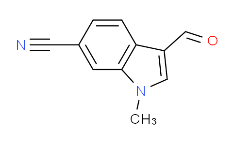 CAS No. 860297-29-6, 3-Formyl-1-methyl-1H-indole-6-carbonitrile