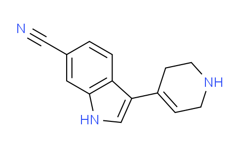 CAS No. 918525-20-9, 3-(1,2,3,6-tetrahydropyridin-4-yl)-1H-indole-6-carbonitrile