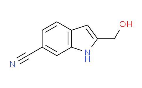 CAS No. 104291-65-8, 2-(Hydroxymethyl)-1H-indole-6-carbonitrile
