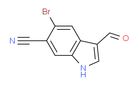 MC728000 | 1467060-14-5 | 5-Bromo-3-formyl-1H-indole-6-carbonitrile