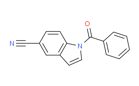 CAS No. 503829-96-7, 1-Benzoyl-1H-indole-5-carbonitrile