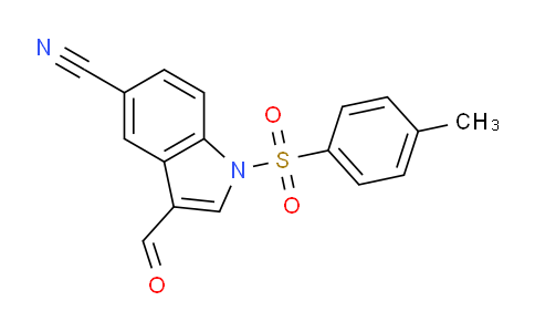 CAS No. 468717-73-9, 3-Formyl-1-tosyl-1H-indole-5-carbonitrile