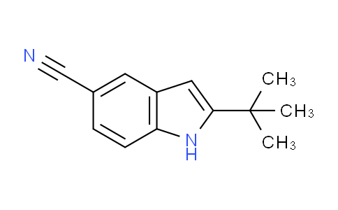 CAS No. 900640-47-3, 2-(tert-Butyl)-1H-indole-5-carbonitrile
