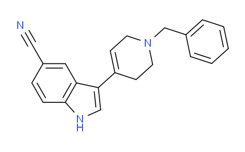 CAS No. 200714-65-4, 3-(1-Benzyl-1,2,3,6-tetrahydropyridin-4-yl)-1H-indole-5-carbonitrile