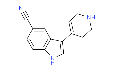 CAS No. 127792-81-8, 3-(1,2,3,6-Tetrahydropyridin-4-yl)-1H-indole-5-carbonitrile