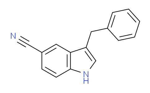 CAS No. 17380-31-3, 3-Benzyl-1H-indole-5-carbonitrile