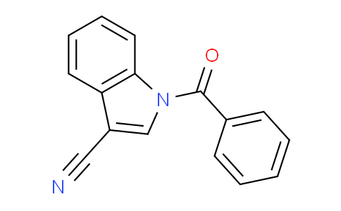 CAS No. 90539-80-3, 1-Benzoyl-1H-indole-3-carbonitrile