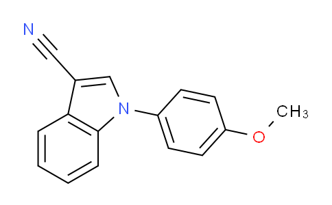 CAS No. 876734-22-4, 1-(4-Methoxyphenyl)-1H-indole-3-carbonitrile
